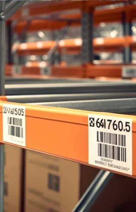 قفسه انبار بارکد دار