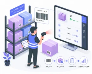 مدیریت هوشمند انبار مبتنی بر بارکد​