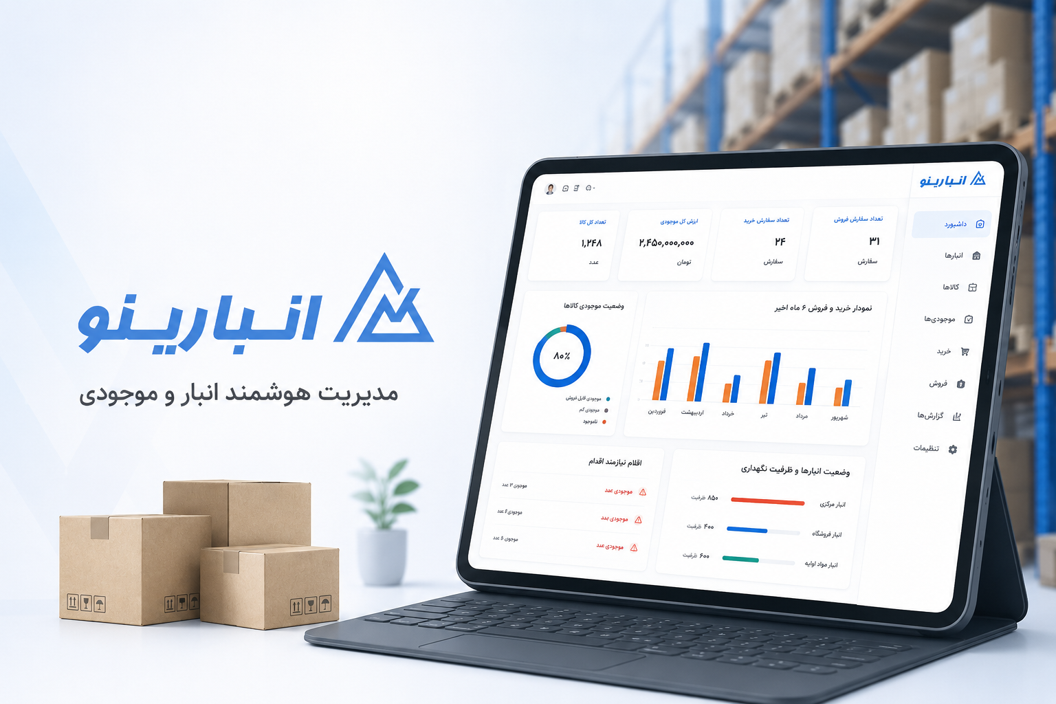 معرفی نرم‌افزار انبارینو
